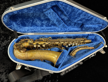 Vintage Conn Transitional / 6M Naked Lady Alto Sax, Serial #258050